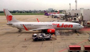 Boeing 737-900 am Don Muang Airport in Bangkok