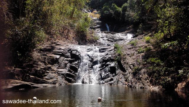 Der Lumpee Wasserfall bei Khao Lak