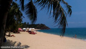 Maenam Beach auf Koh Samui