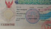 Thailand Non Immigrant Visum