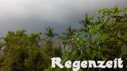 Regenzeit in Thailand