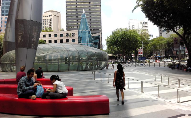 Orchard Road in Singapur